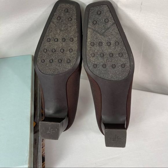 Life stride comfort sole suspense slip on brown low heel womens shoes size 6.5 - Picture 9 of 16